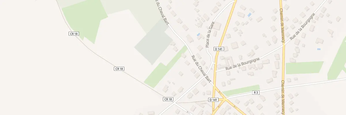 Plan du 13 Rue de Cheval Bart à Soisy-sur-École