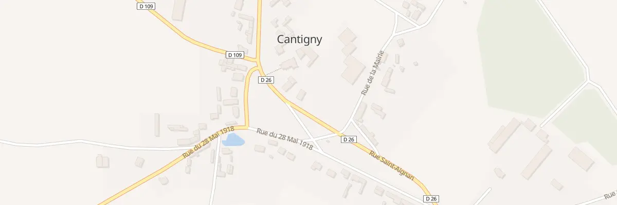 Plan du 5041 Rue St Aignan à Cantigny