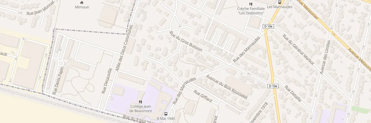 Plan du 37 Rue du Gros Buisson à Villemomble