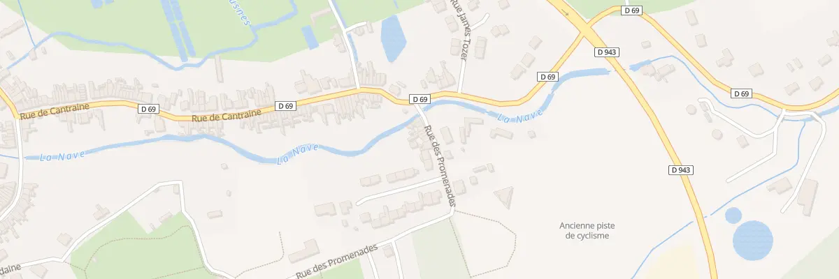 Plan du 74 Rue des Promenades à Lillers