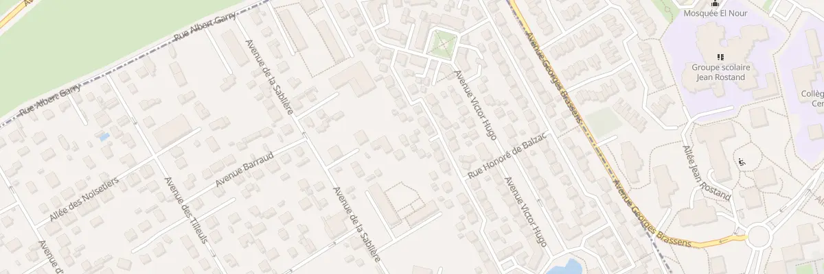Plan du 18 Rue Alfred de Vigny à Limeil-Brévannes