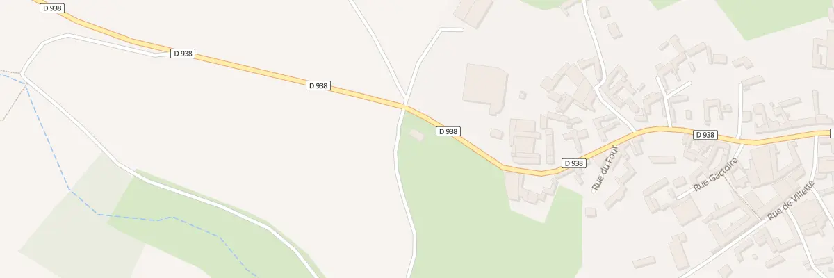 Plan du 25 Rue du Four à Louvencourt