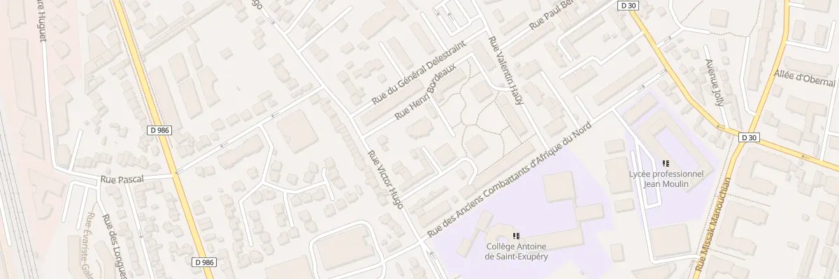 Plan du 141 Rue Victor Hugo à Rosny-sous-Bois