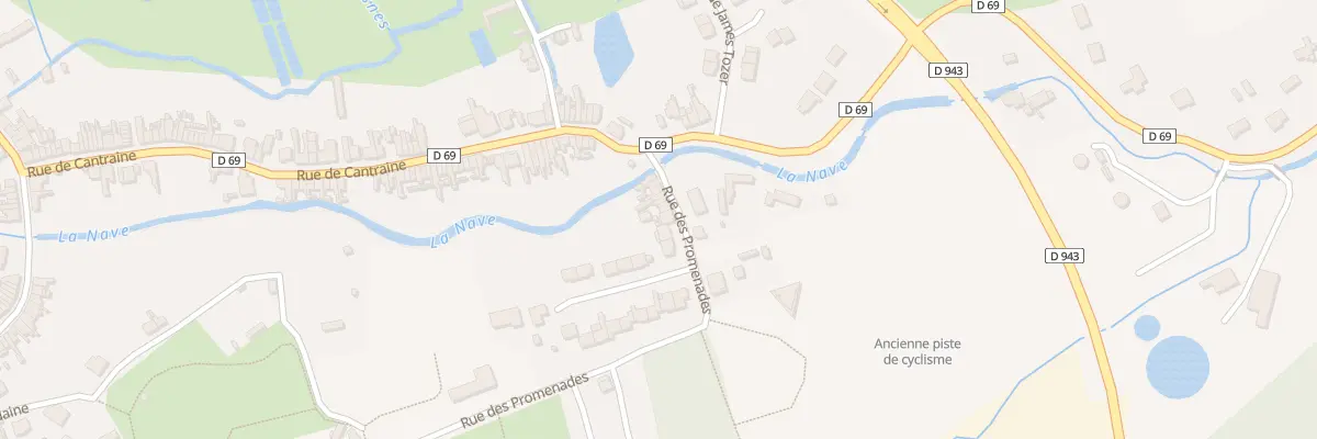 Plan du 72 Rue des Promenades à Lillers