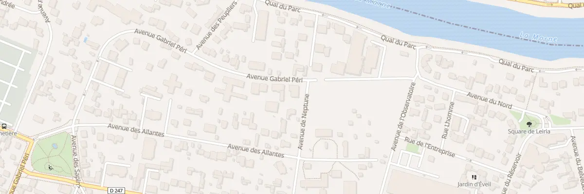 Plan du 84 Av Gabriel Péri à Saint-Maur-des-Fossés