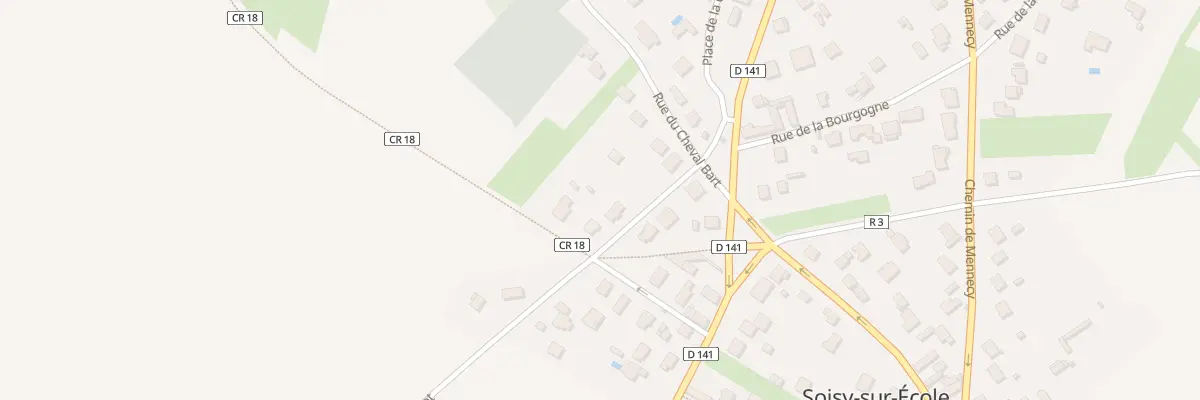 Plan du 6 Che de l’Ancien Tacot à Soisy-sur-École