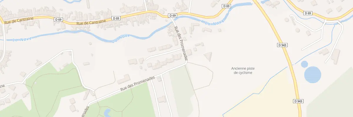 Plan du 54 Rue des Promenades à Lillers