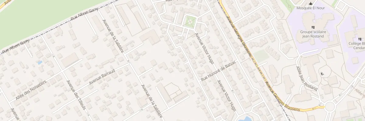 Plan du 16 Rue Alfred de Vigny à Limeil-Brévannes