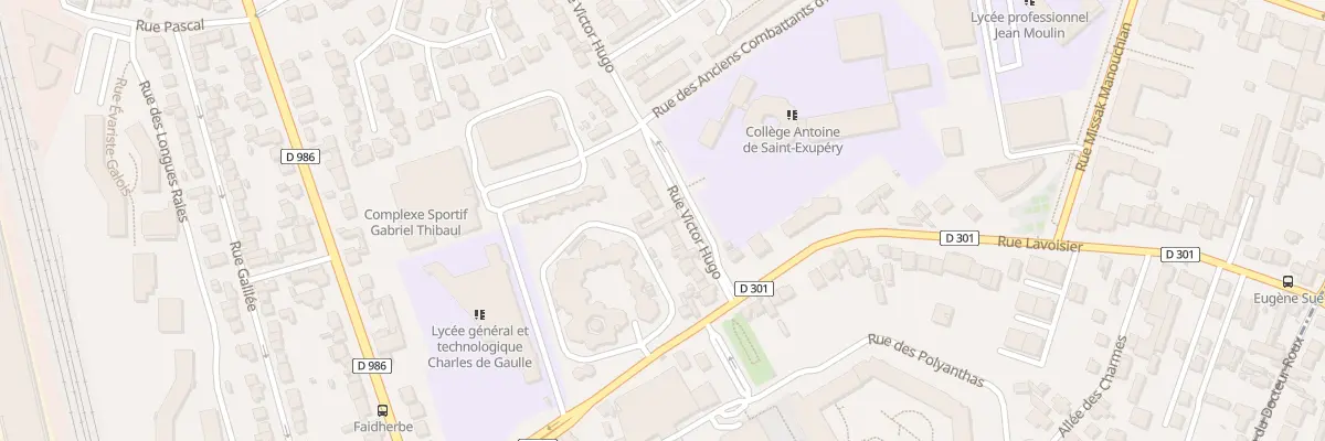 Plan du 168 Rue Victor Hugo à Rosny-sous-Bois