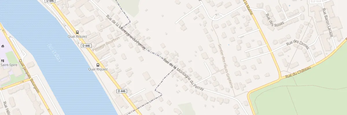 Plan du 23 Rue de la Montagne du Perray à Saint-Pierre-du-Perray