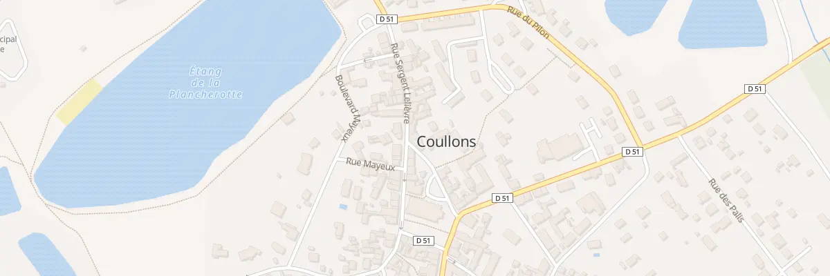 Plan du 18 Rue de la Nation à Coullons