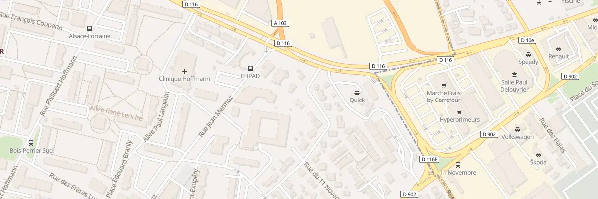 Plan du 9B Rue Maryse Hyltz à Rosny-sous-Bois