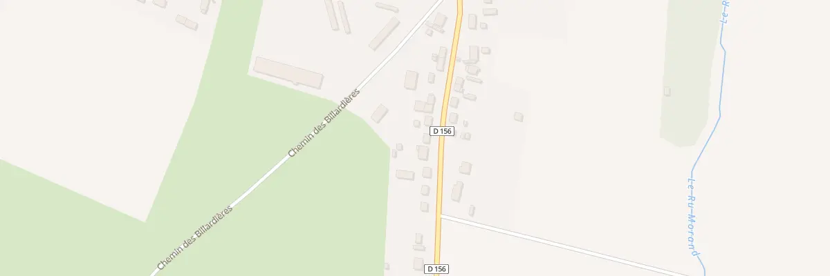 Plan du 10 Rte de Blancafort à Coullons