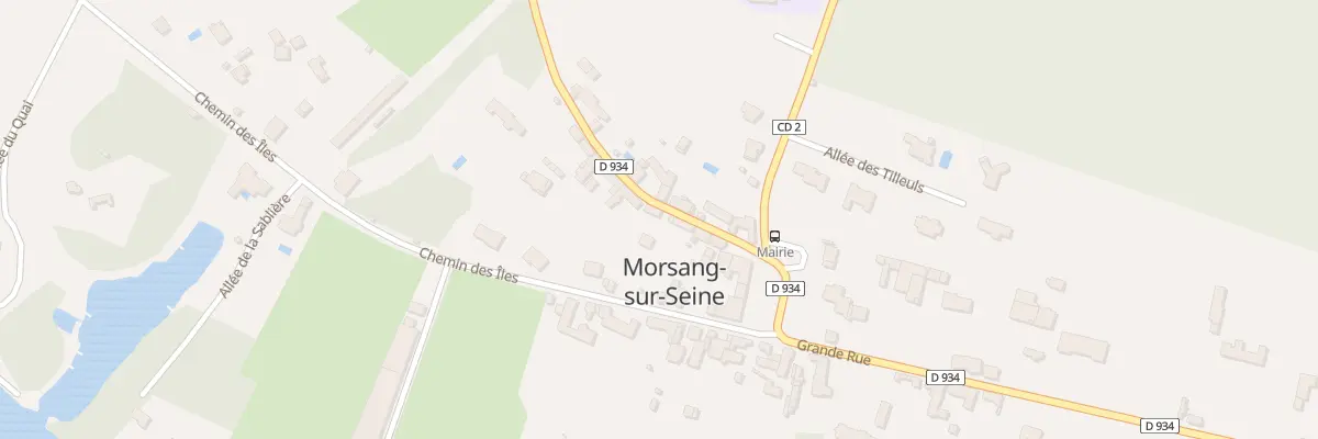 Plan du 10 Gr Grande Rue à Morsang-sur-Seine