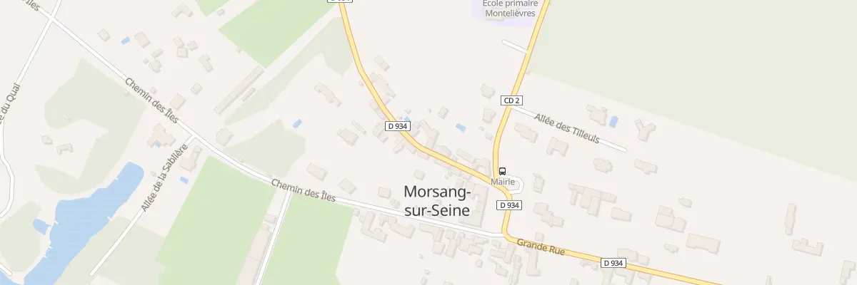 Plan du 5B Gr Grande Rue à Morsang-sur-Seine