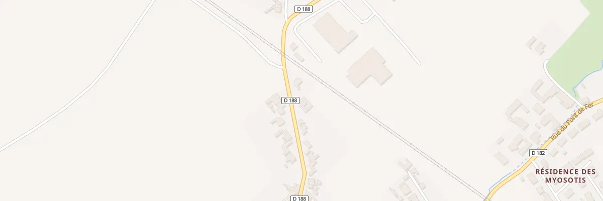 Plan du 28 Rue d’Houdain à Lillers
