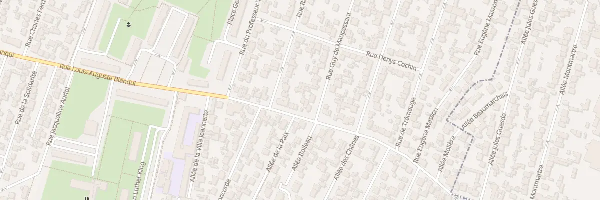 Plan du 149B Rue Louis Auguste Blanqui à Bondy