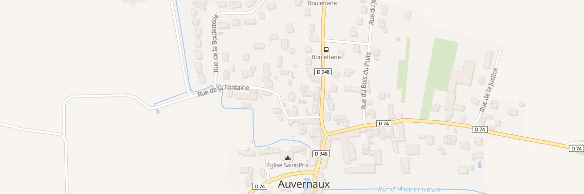 Plan du 6 Rue de la Fontaine à Auvernaux