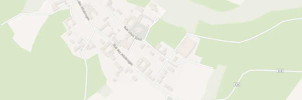 Plan du 6B Rue Louis Sinot à Magnicourt-en-Comte