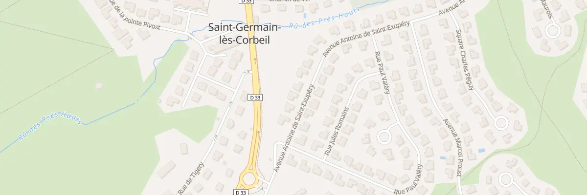 Plan du 44 Av Saint Exupery à Saint-Germain-lès-Corbeil