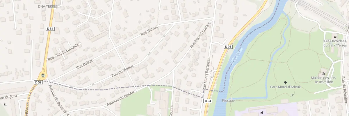 Plan du 12B Rue Michel Luciani à Yerres