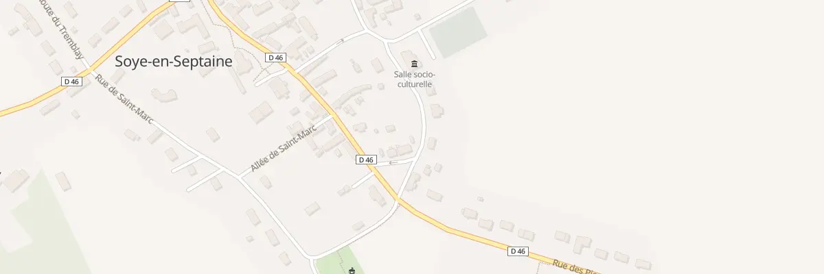 Plan du 12 Rue du Riot à Soye-en-Septaine