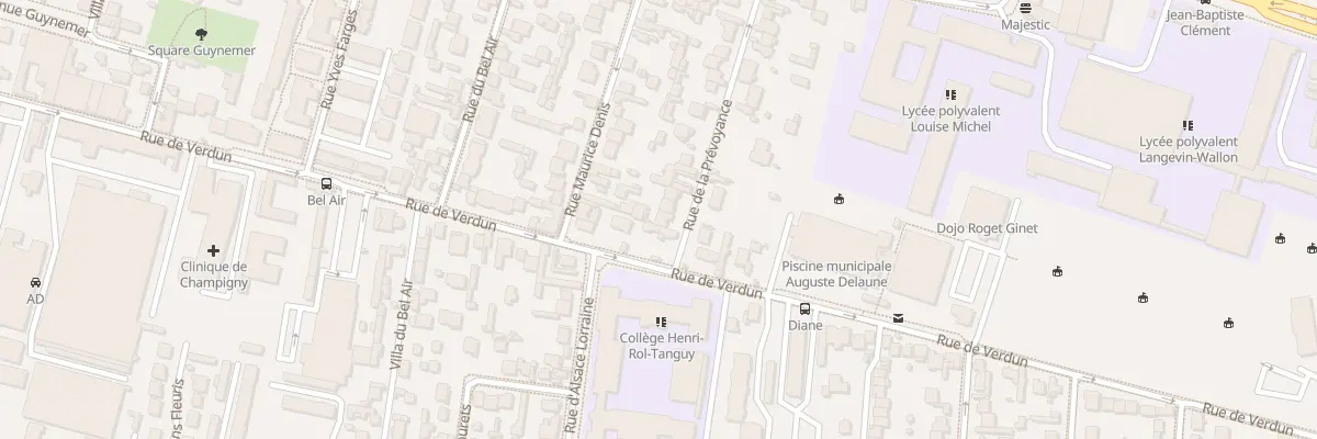 Plan du 28 Rue de la Prévoyance à Champigny-sur-Marne