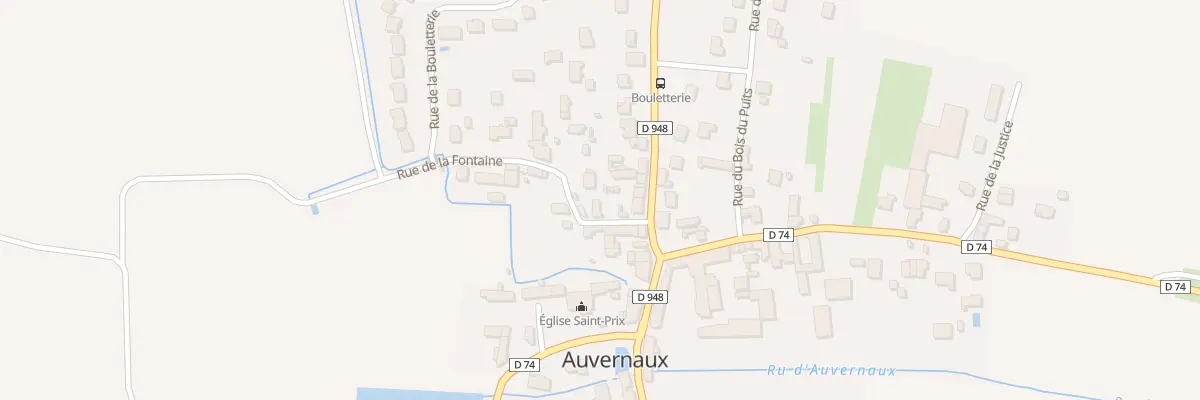 Plan du 4 Rue de la Fontaine à Auvernaux