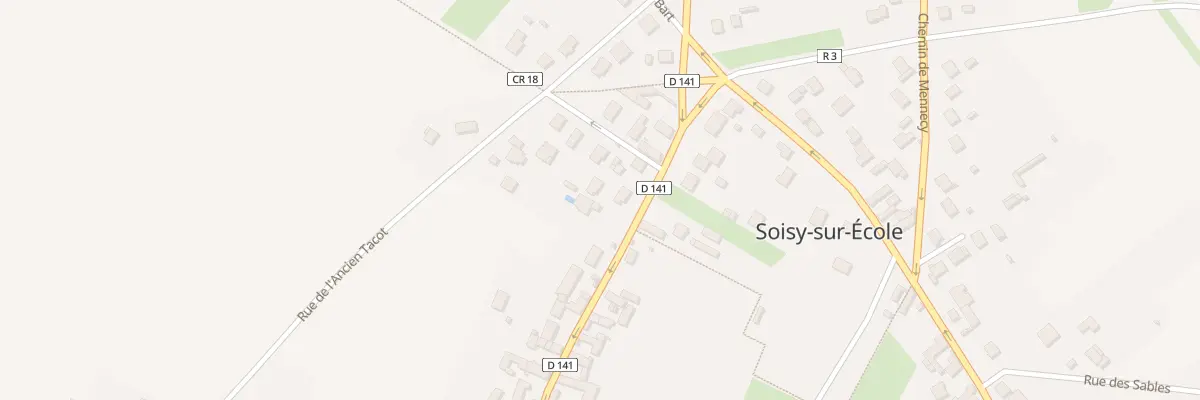 Plan du 31 Rue St Spire à Soisy-sur-École