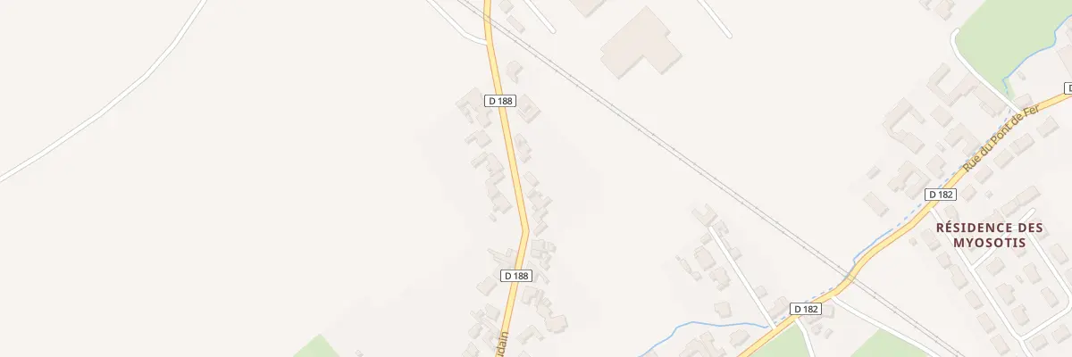 Plan du 32 Rue d’Houdain à Lillers