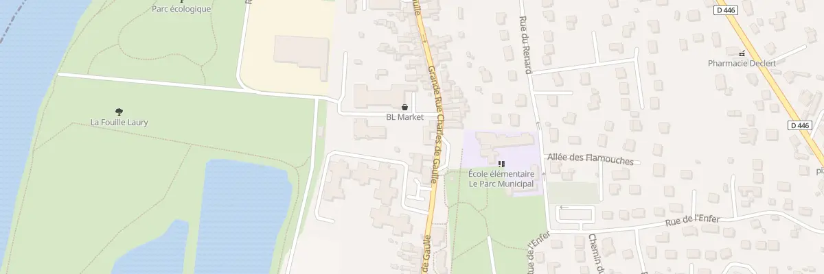 Plan du 84 Gr Grde Rue Charles de Gaulle à Saintry-sur-Seine