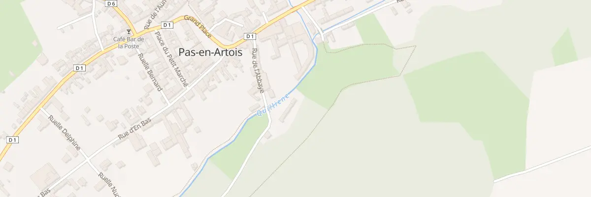Plan du 5 Rue de l’Abbaye à Pas-en-Artois