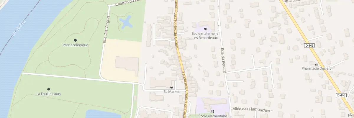 Plan du 62 Gr Grde Rue Charles de Gaulle à Saintry-sur-Seine