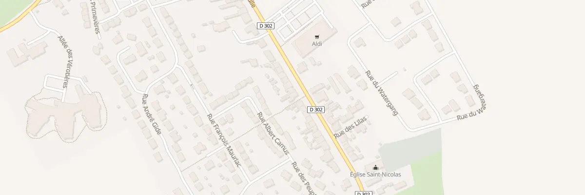 Plan du 61 Rue du Gen de Gaulle à Zuydcoote