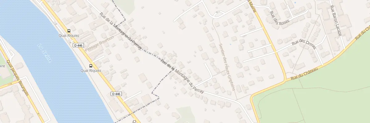 Plan du 27 Rue de la Montagne du Perray à Saint-Pierre-du-Perray