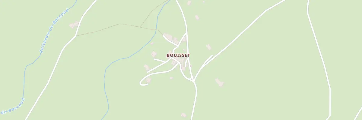 Plan du 4 Che de Bouisset à Saint-Amans-Valtoret