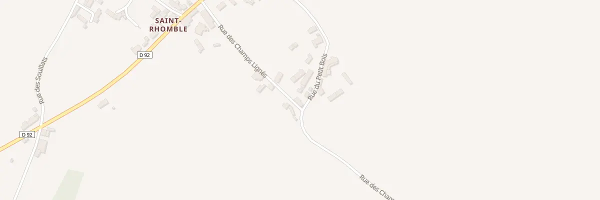 Plan du 286 Rue du Petit Bois à Meillant
