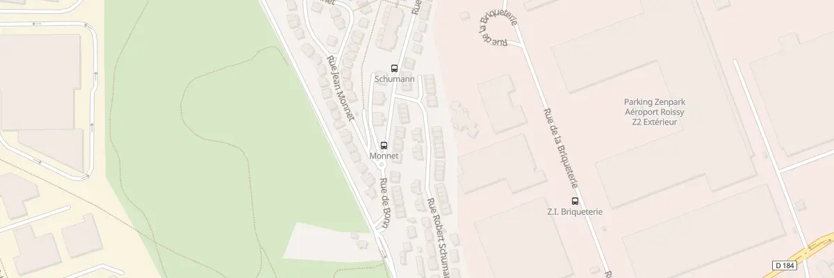 Plan du 4 Rue Robert Schumann à Louvres