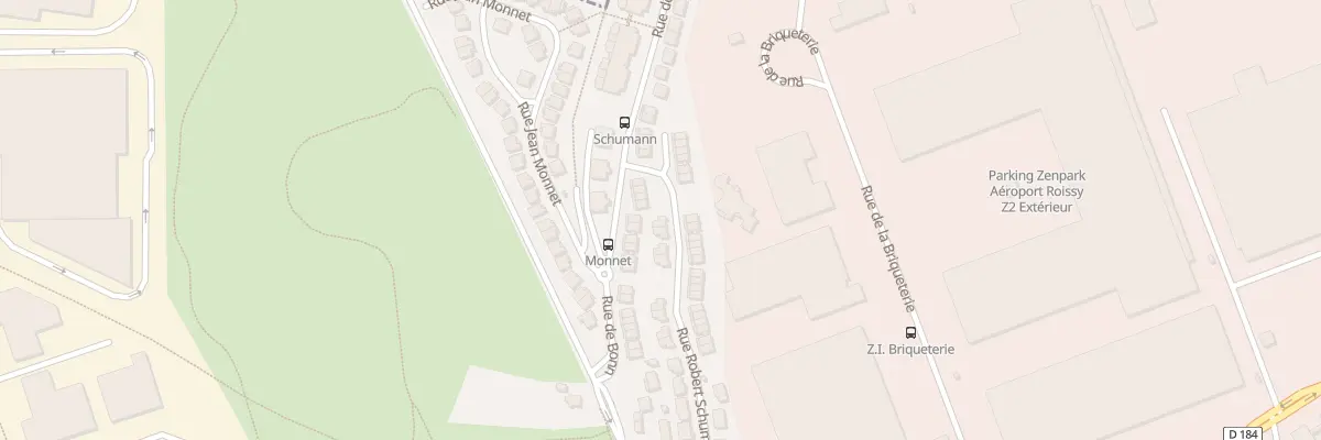 Plan du 2 Rue Robert Schumann à Louvres