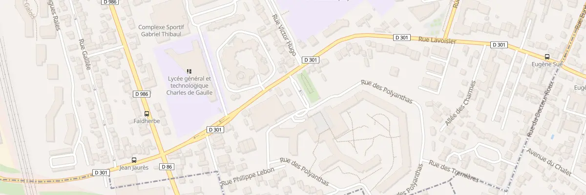 Plan du 87 Rue Lavoisier à Rosny-sous-Bois