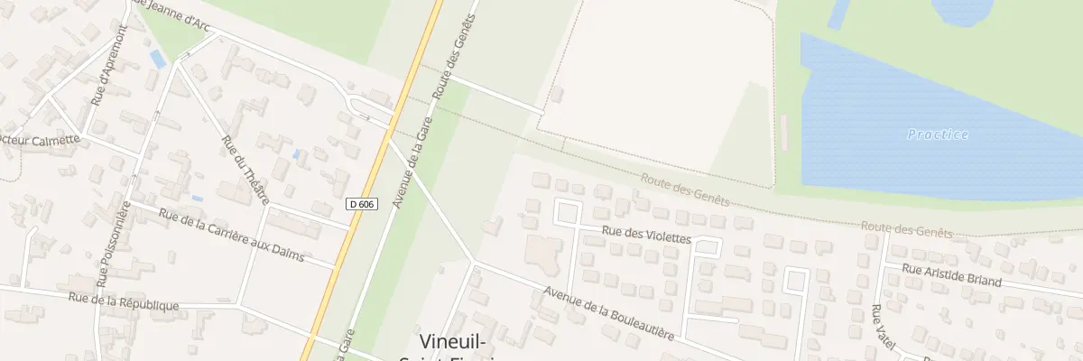 Plan du 16 Rue des Jonquilles à Vineuil-Saint-Firmin