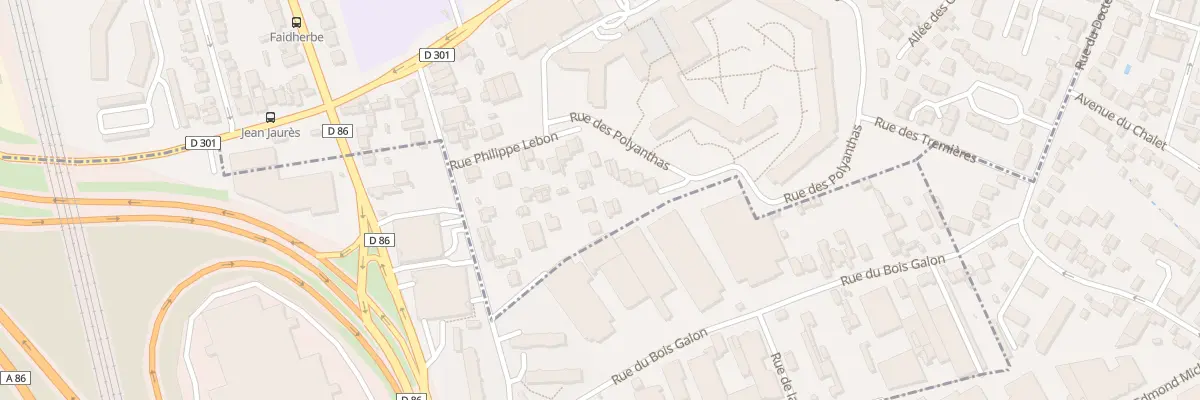 Plan du 120 Rue Philippe Lebon à Rosny-sous-Bois