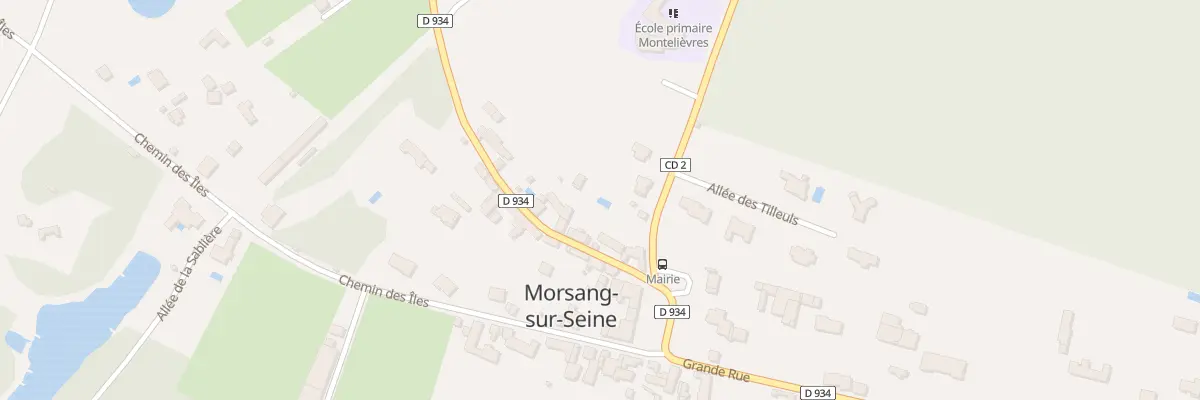 Plan du 9 Gr Grande Rue à Morsang-sur-Seine