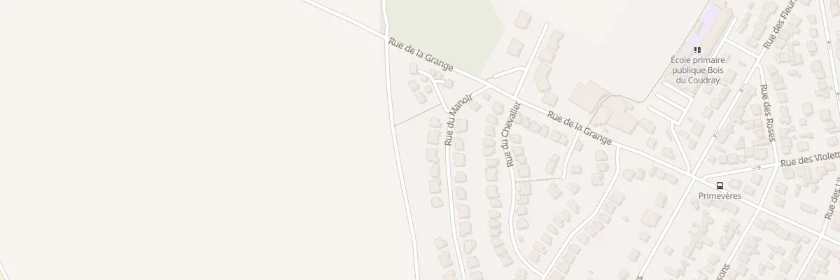 Plan du 73 Rue du Manoir à Puiseux-en-France