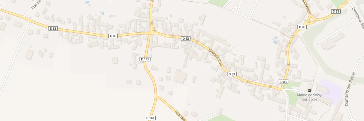 Plan du 35 Gr Gde Rue à Soisy-sur-École