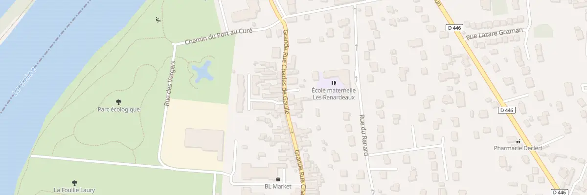 Plan du 29 Gr Grde Rue Charles de Gaulle à Saintry-sur-Seine