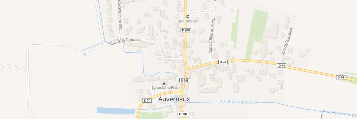 Plan du 4B Rue de Fitte à Auvernaux
