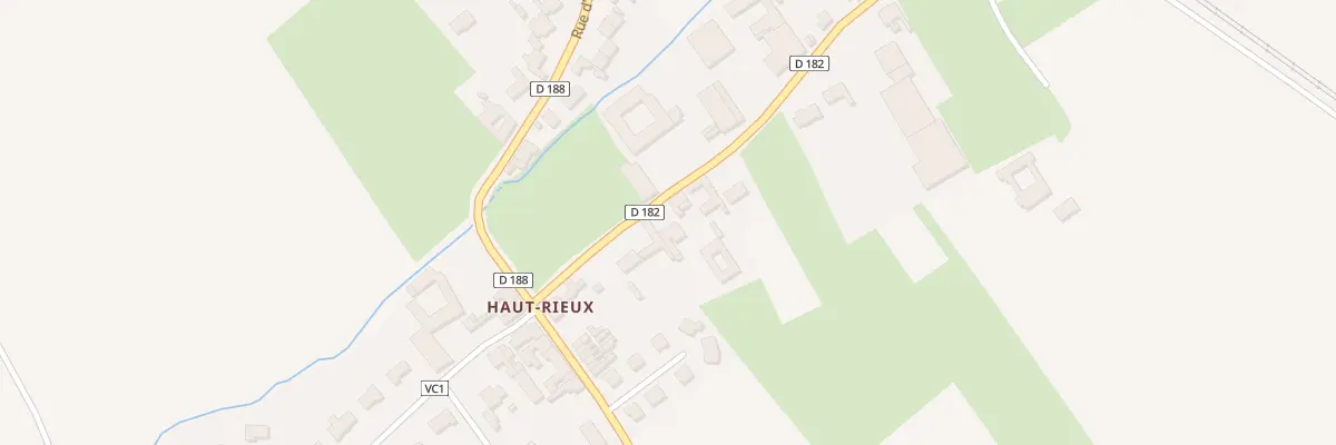 Plan du 88 Rue du Pont de Fer à Lillers
