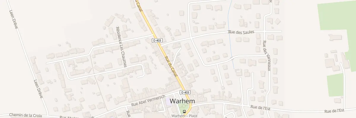 Plan du 64 Rue du Canal à Warhem