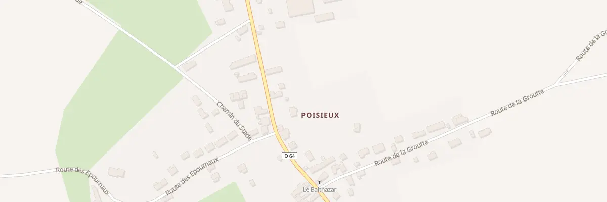 Plan du 41 Rte de Saint-amand à Saint-Georges-de-Poisieux
